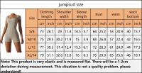Mono de Yoga de Manga Corta para Mujer Ajustado Secado Rápido Entrenamiento de Danza Traje de Fitness Conjunto de Salto Alto Material Exterior de Nylon - details 0