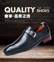 2025 vestido de color sólido de talla grande para hombre, zapatos informales de terciopelo de tigre de metal hechos a mano para fiesta de caballero - details 0