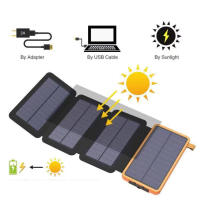 Banco solar plegable de gran capacidad, impermeable, iluminación exterior, energía móvil, 20000mAh - details 11