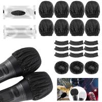 Fundas desechables para micrófono, cubiertas no tejidas para conferencias, conciertos, sala de grabación, KTV, 800 piezas - details 3