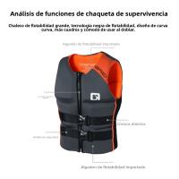 Nueva Moda Natación Deportes Acuáticos Chaleco Salvavidas Chaleco De Flotabilidad Grande Lancha Pesca Chaleco Salvavidas - details 4