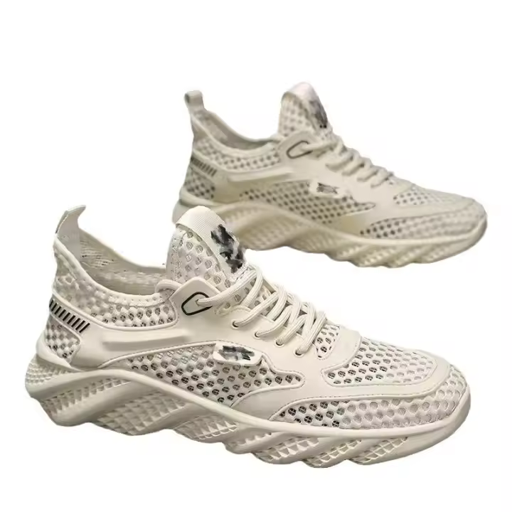 Calzado Casual Transpirable Desodorante Hueco, Zapatillas Deportivas Ligeras Para Correr - 1