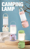 Linterna de camping dibujos animados al aire libre multifunción Regalos de Navidad Portátil carpa luz nocturna bebe - details 0