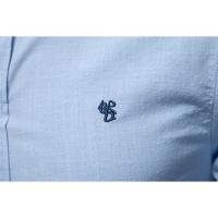 Primavera y verano nuevas camisas de negocios de moda para hombres camisas de manga larga de color sólido de moda japonesa casual de algodón y lino para hombres en hermosos tamaños - details 12