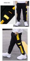 Pantalones De Moda Para Niños Primavera Otoño 2024 Leales Deportivos De Cintura Alta Estilo Cargo Talla True Fit Para Edades 3-11 Años - details 6