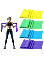 Conjunto de bandas de resistencia TPE banda elástica ejercicio recuperación Fitness Yoga Pilates rehabilitación entrenamiento de fuerza - details 5