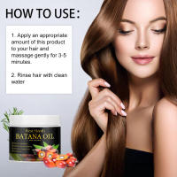 La mascarilla de cuidado con aceite de Batana repara el cabello seco y encrespado, nutritiva, suave, cómoda y reafirmante - details 3