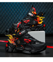 Zapatos Deportivos antideslizantes para niños, botines de nieve para exteriores, zapatillas cálidas impermeables, zapatos casuales de algodón de alta calidad para niños, Invierno - details 13