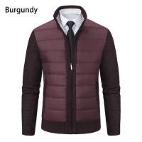 Suéter de lana tipo cárdigan holgado y cálido, informal, cómodo, moderno y moderno para hombre en otoño e invierno - details 3