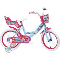 Bicicleta para niños, Azul/Fucsia/Blanco, 16" Pulgadas - details 0