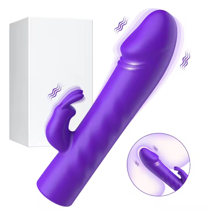 Potente vibrador de conejo para mujer, estimulador de clítoris, consolador de punto G, masajeador vaginal, masturbación femenina, Juguetes sexuales para adultos - 1