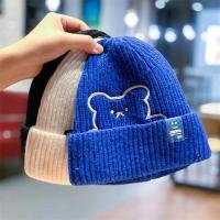 Gorro de Invierno de Punto para Bebé con Patrón de Oso Lindo Accesorio de Moda Cálido para Niños de 0-6 Años - details 0