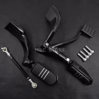 Kit de Control medio para motocicleta, reposapiés para Harley Sportster Iron 883, XL883N, XL883, XL1200, 14-19 - details 2