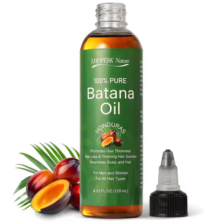 Crecimiento orgánico: aceite na puro y natural que nutre profundamente el cuero cabelludo para un cabello más grueso y fuerte 4.23 FL OZ - 1