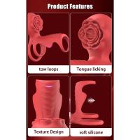 Leten-Anillo vibratorio con Control por aplicación para hombres, estimulador de clítoris y vagina, productos para adultos, juguete sexual para parejas - details 2