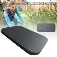 Almohadilla negra para protección de rodillas, cojín de esponja para ejercicio, jardinería, trabajo en el patio, rodillera de Yoga para fiess - details 2