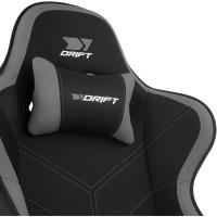DR110 - Silla Gaming Profesional, Tejido Tejido Alta transpirabilidad, reposabrazos 4D, Ruedas silenciosas, pistón Clase 4, inclinación, cojín Lumbar y Cervical, Color Negro - details 24