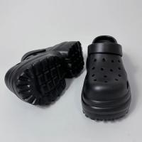 Nuevo modelo 20252025 Nuevo verano Zuecos de mujer Sandalias antideslizantes 10 cm Fondo grueso Zapatillas de EVA Zapatos de playa Zapatos de aumento de altura al aire libre - details 8