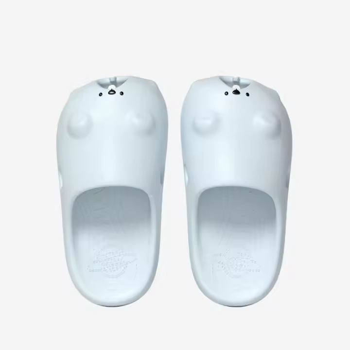 Zapatillas de marmota con dientes de ciervo, frescas para mujer, de verano, con suela gruesa, aumento de altura, antideslizantes para casa, pareja, zapatillas Baotou para hombre - 1