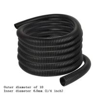 30M 1/4 "3/8" conducto de telar de alambre dividido protector tubo de manga de Cable corrugado de aislamiento de Color negro de polietileno - details 2