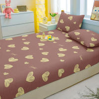 Sábana Impresa Moderna con Forma de Corazón Ropa de Cama Fija Mate para Dormitorio - details 4