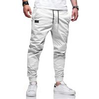 Otoño 2025 nuevos hombres de Color sólido pantalones largos Cargo pantalones de chándal para hombre de alta calidad Casual Joggers pantalones deportivos ropa de diseñador - details 12