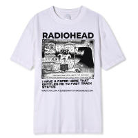 Radiohead - Camiseta Retro Clásica para Hombre, Estilo Hip Hop, Tour de Rock Norteamericano, 100% Algodón, Talla Grande - details 8