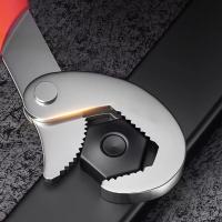 Llave extractora de tornillos de acero con alto contenido de carbono, llave automática rápida antideslizante multifuncional, llave de tubo ajustable duradera - details 8