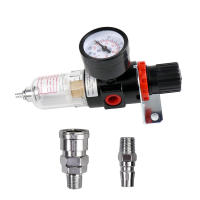 AFR-2000 Filtro neumático Unidad de tratamiento de aire con conector (PM20+SM20) Regulador de presión Compresor Válvula reductora Separación de agua y aceite Manómetro AFR2000 - details 2
