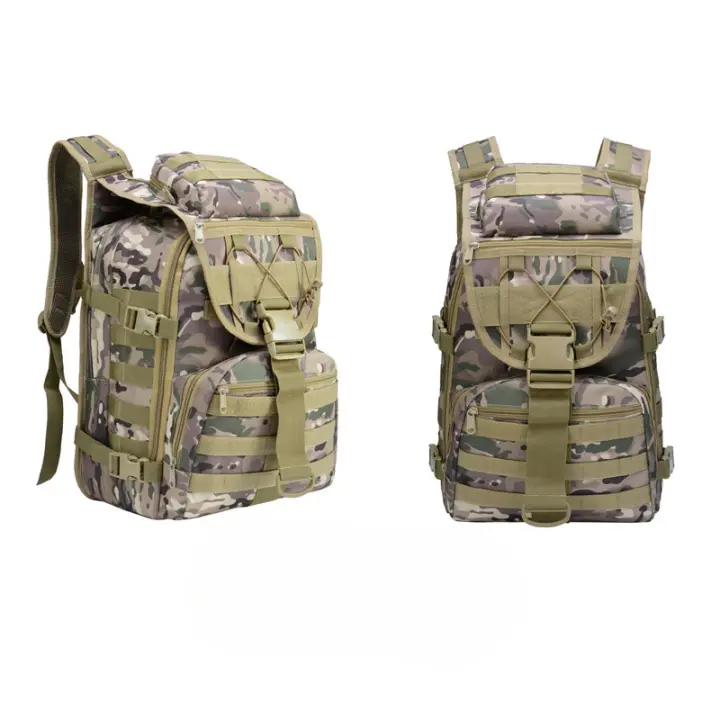 Mochila táctica, paquete de asalto de 3 días, 35L, gran supervivencia, exterior, impermeable, senderismo, Camping, viaje, X7, mochila para hombres, pesca - 1