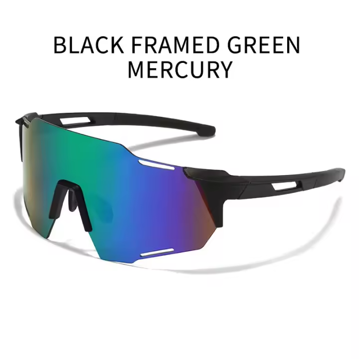 Gafas de sol de ciclismo con protección UV400, gafas deportivas de moda a prueba de viento, gafas de sol cómodas Unisex para senderismo - 1
