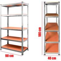 Estanteria Almacenaje Metalica Galvanizada