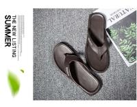 Novedad de verano, chanclas de PVC a la moda, zapatillas juveniles antideslizantes de Color sólido con Clip para la playa con punta abierta, zapatillas para hombre - details 15