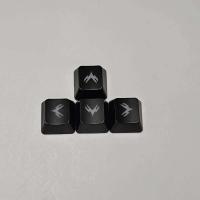 1Set Shine Through Keycaps ABS Backlit Shine-Through nical Keyboard Keycap Arrowkey Directions R1 Height 896C - details 4
