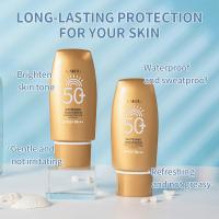 Protector solar resistente al agua SPF 50+ PA+++ Protector solar facial Bloqueador solar Crema protectora solar facial Protección UV de larga duración Hidratante - details 9