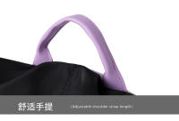 Mochila antirrobo negra para mujer, morral sencillo a la moda, informal, pequeña, impermeable, para viaje - details 29