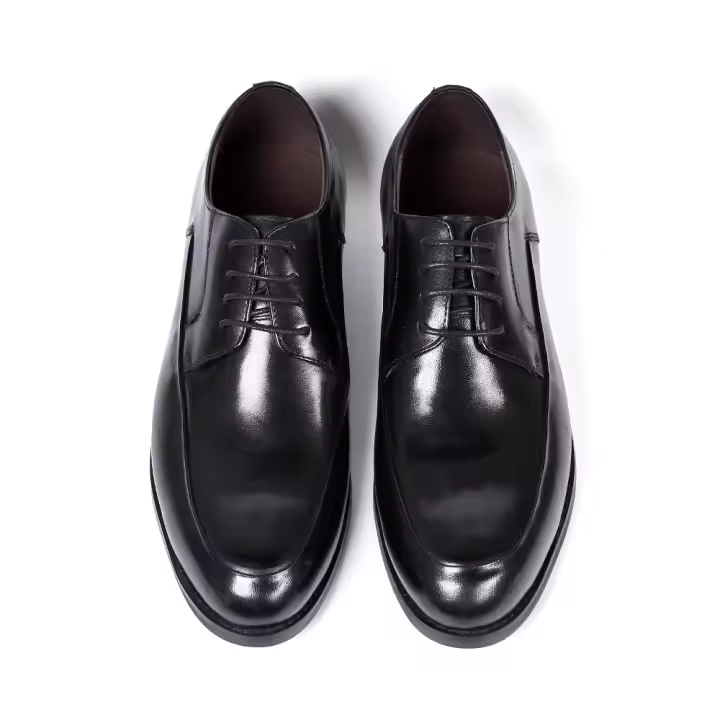 Vestido de negocios, zapatos de cuero de vaca de alta gama para hombres - 1