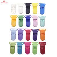 Chupete de plástico Kam en forma de D para bebé, Clip para chupete, soporte para cadena de suspensión, Clip para cinta de 20mm, 40 piezas - details 1