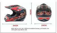 Casco integral moto mujer cascos ciclismo hombre MX Carreras de Locomotora - details 1