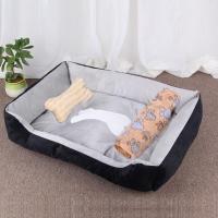 Cama impermeable lavable de algodón para perro, pequeña y grande perrera, alfombrilla para dormir para gato y mascota grande - details 0