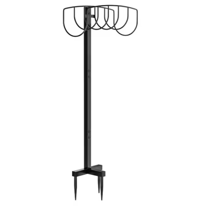 Soporte para manguera de agua de jardín, soporte para manguera desmontable, colgador de manguera de Metal resistente, soporte para manguera de jardín, estante de almacenamiento para manguera - 1