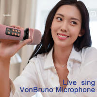 Máquina de Karaoke Inalámbrica Compatible con Bluetooth para Niños Efectos de Sonido en 4 - details 1