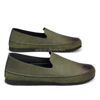 Nuevos zapatos informales de alta calidad para hombre, cuero a cuadros, antideslizantes, Mokasin barato 2023, India - details 6