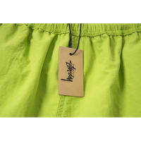 Colaboración de Stussy, pantalones deportivos informales de baloncesto para hombre con logotipo clásico impreso de cinco pulgadas, pantalones cortos tejidos de hip-hop de playa de secado rápido para parejas - details 6