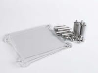 TOPPING-estante acrílico para D10S D10B L50 L30II E50 E30, decodificador D50S, amplificador HIFI, estante transparente, estante de dos capas - details 4