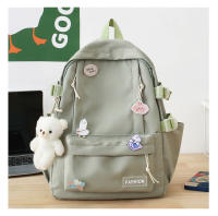 Mochilas escolares para estudiantes, morrales con colgantes de oso, niños y niñas, 40x30x13cm - details 8