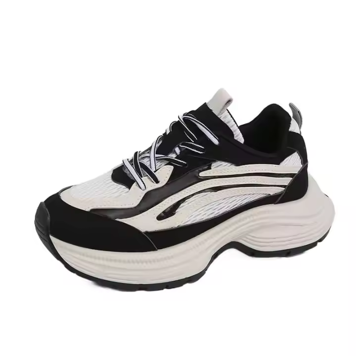El fabricante chino lanza nuevos zapatos deportivos de lujo para hombre con punta redonda para verano e invierno - 1