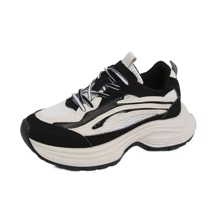 El fabricante chino lanza nuevos zapatos deportivos de lujo para hombre con punta redonda para verano e invierno - 1