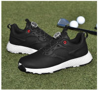 Zapatos de golf, zapatos de golf de pareja con botón giratorio impermeables para hombres y mujeres, zapatos deportivos casuales. - details 19