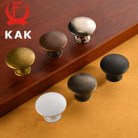 KAK-12 piezas Pomos y tiradores de muebles de bronce Vintage, manija de cocina negra de 30mm, perillas de cajón de latón de Bronce Antiguo, herrajes para puertas - details 3